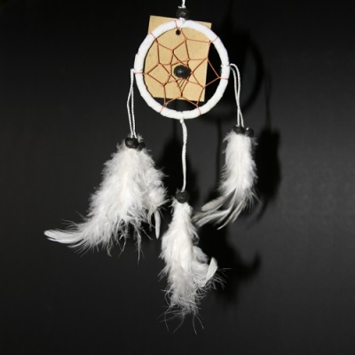 Dream Catcher wit Ø 6cm